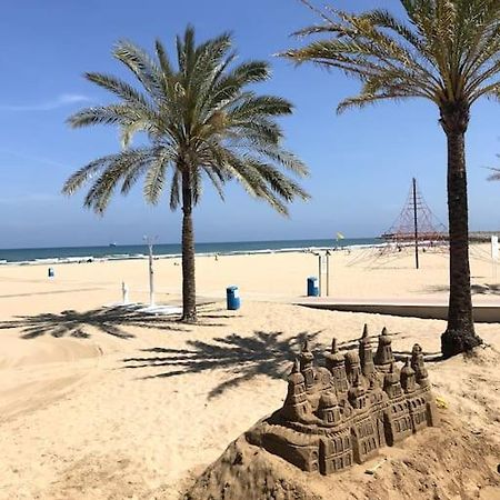 Lovely Family Apartment 2 Min. From The Beach Playa de Gandia Exteriér fotografie