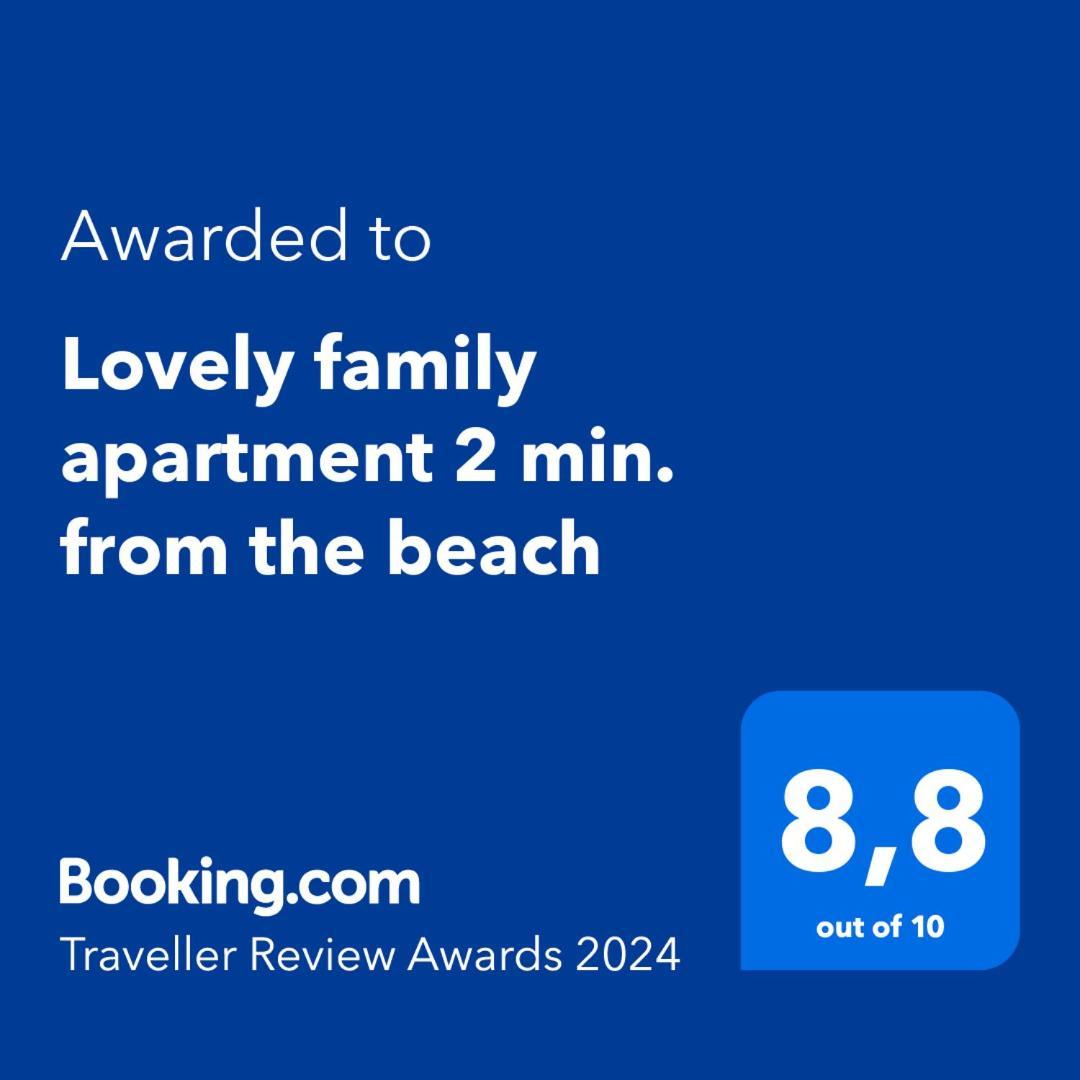 Lovely Family Apartment 2 Min. From The Beach Playa de Gandia Exteriér fotografie